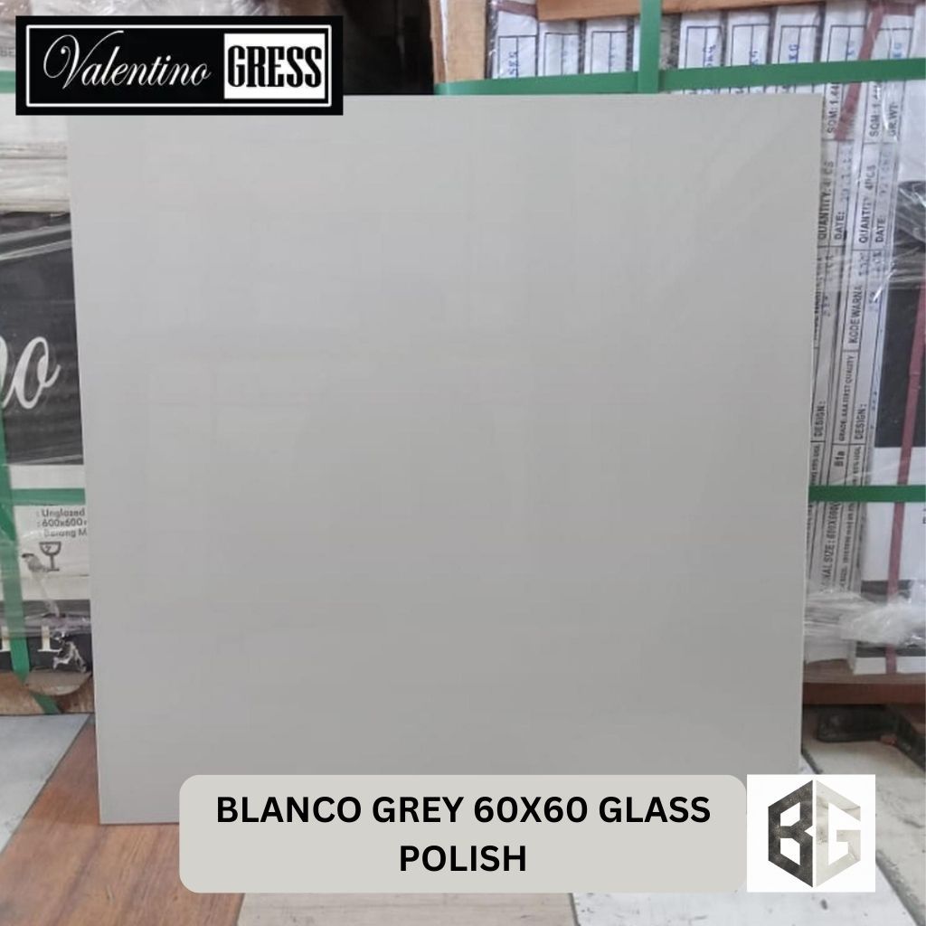 Granit Valentino Gres Blanco Grey 60x60 Glass Polish | Granit Lantai 60x60 Grey Polished