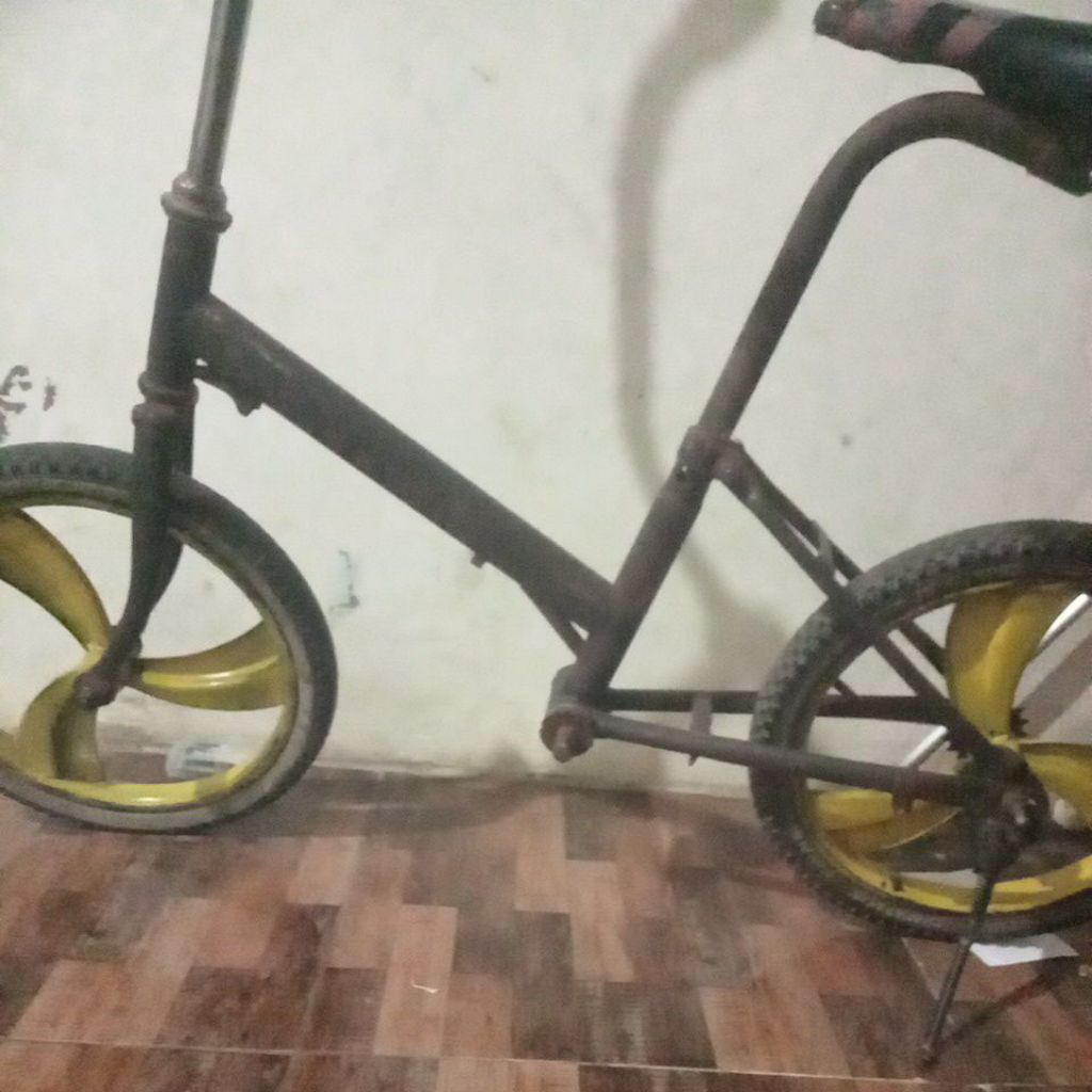 Frame sepeda jadul japan.uiuran 16inc