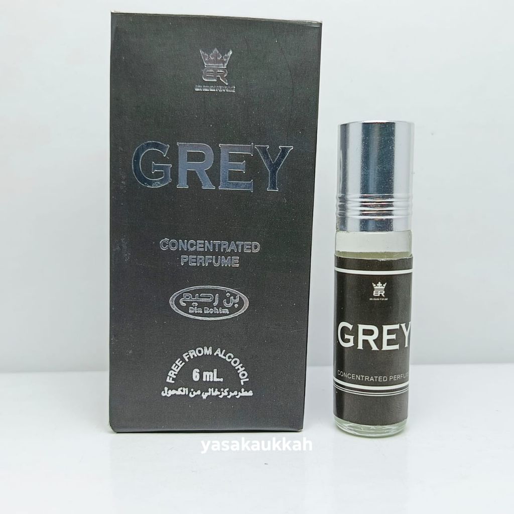 Parfum Varian GREY 6ml Non alkohol Parfume Bin Rohim