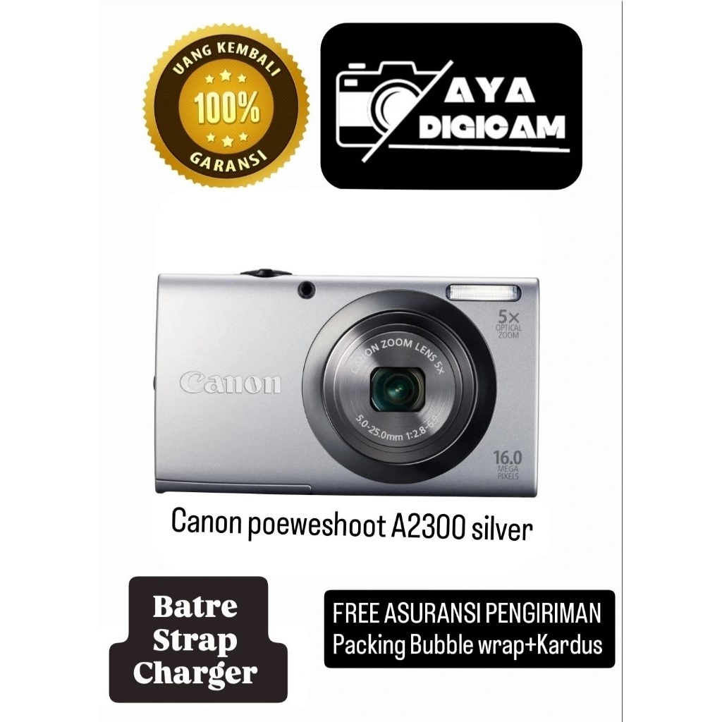 Canon poeweshoot A2300