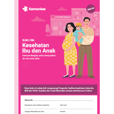 Buku KiA thn 2025 BUKU PINK Terbaru / Buku KIA terbaru