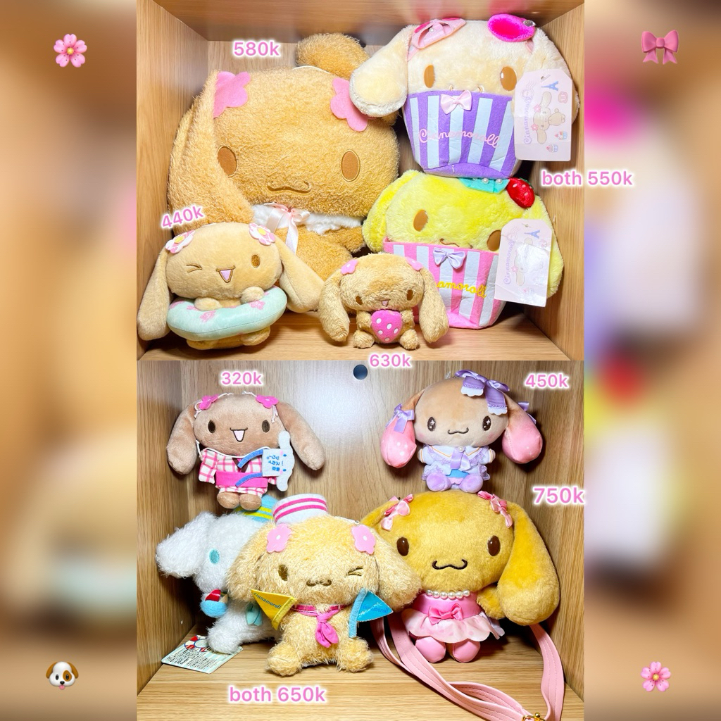 plush & keychain rare mocha sanrio let go collection (CEK CONDI)