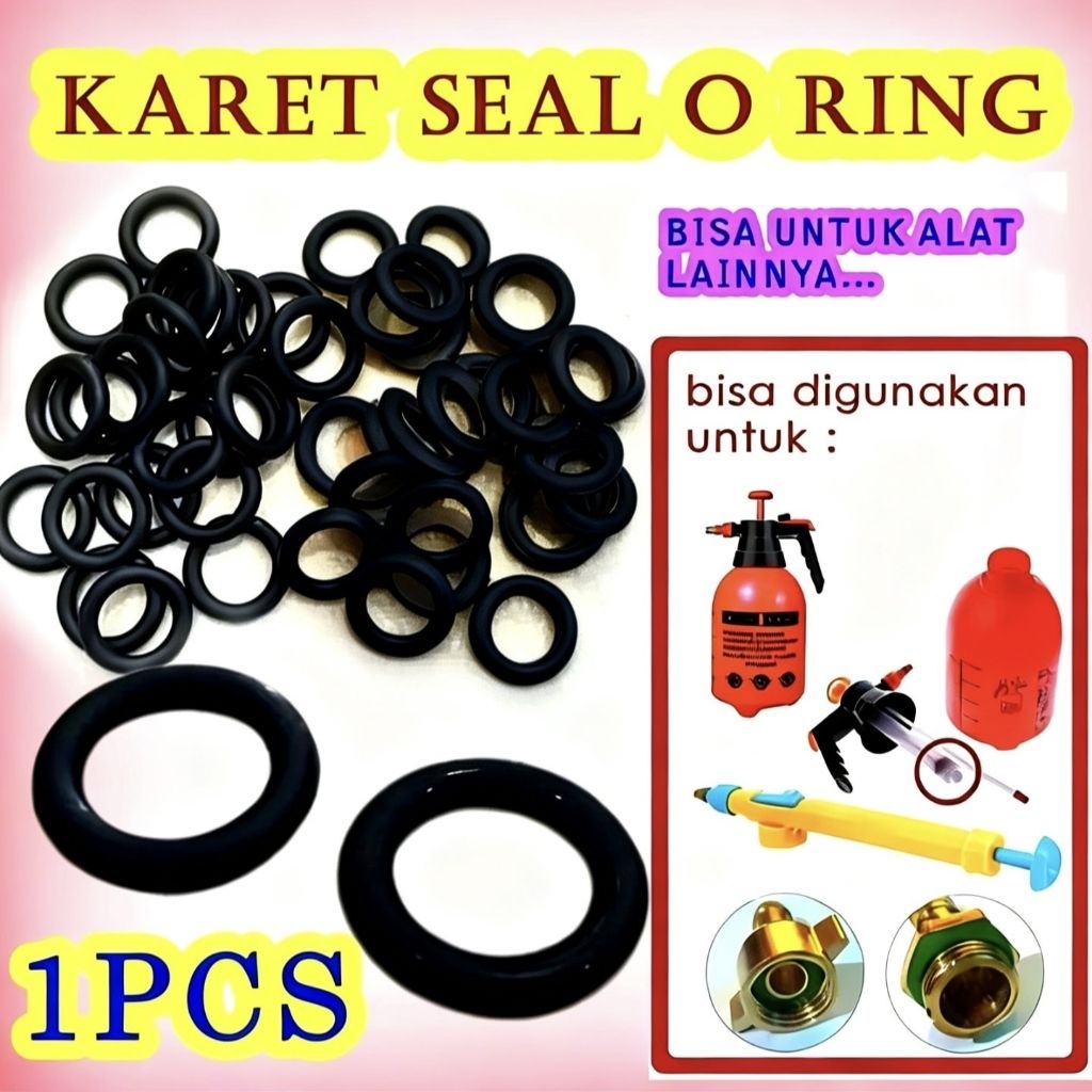 Karet Seal O RING Pompa Semprotan Tanaman Sambung Keran Selang Cegah Bocor