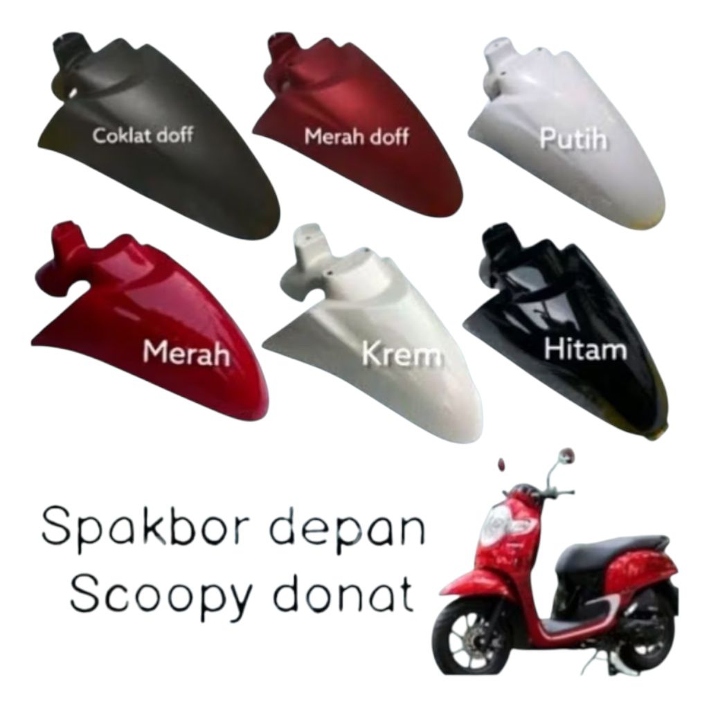 SPAKBOR DEPAN HONDA SCOOPY FI 2017 2018 2019 / SLEBOR MOTOR SCOOPY