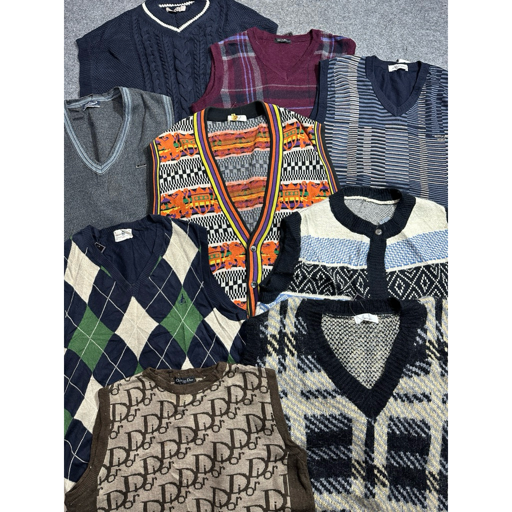 Dress, Rajut dan Cardigan