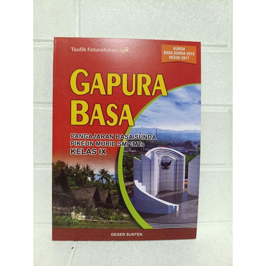 GAPURA BASA SUNDA KELAS IX 9 SMP