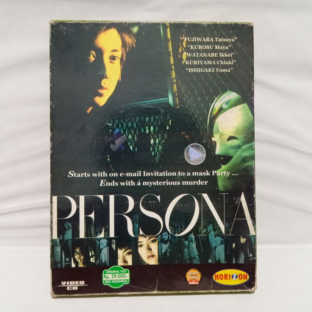 VCD Persona - Fujiwara Tatsuya Kurosu Maya