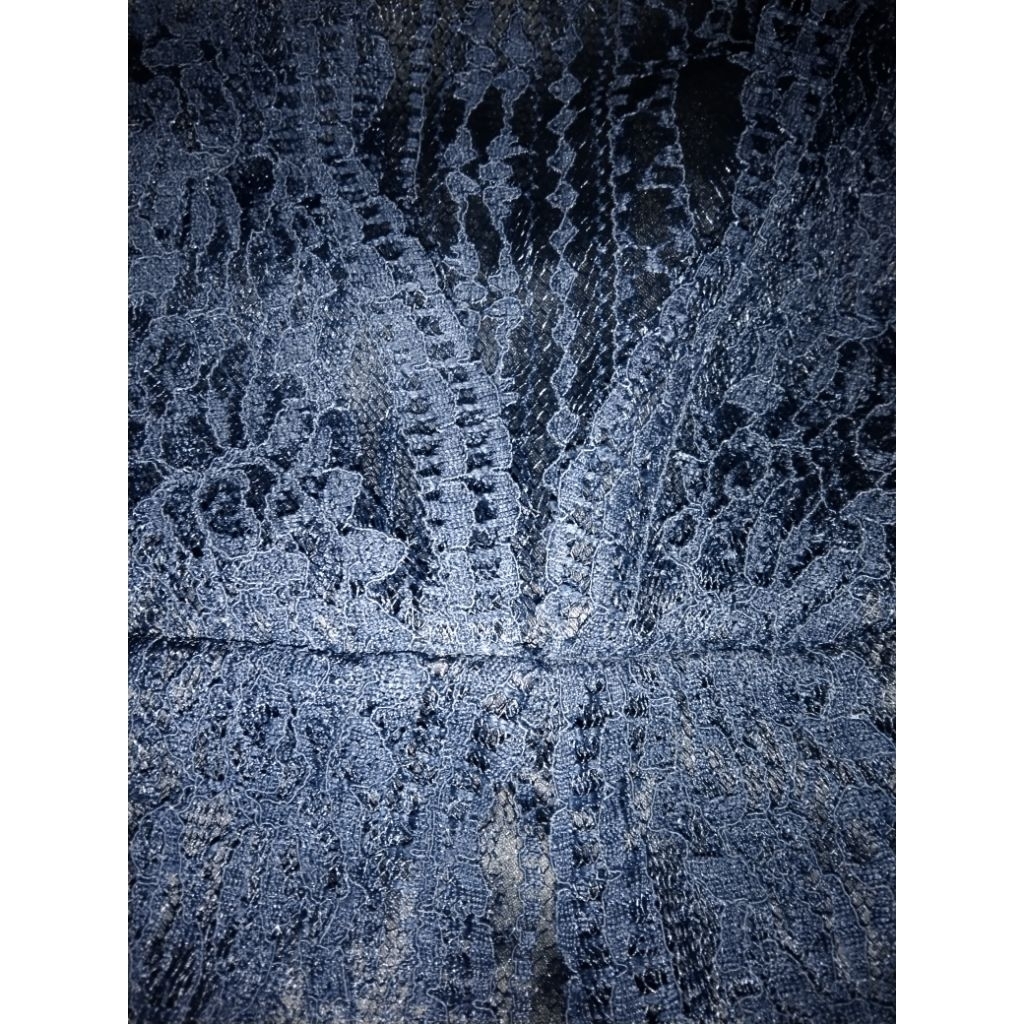 gamis kondagan brukat navy