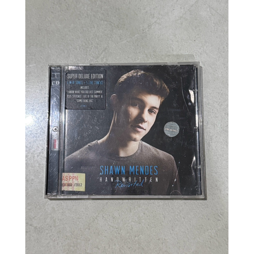 preloved cd shawn mendes handwritten revisited