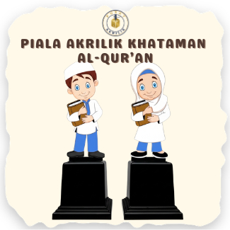 SOUVENIR PLAKAT KHATAMAN MADIN MADRASAH TPQ PIALA KHATAMAN QUR'AN