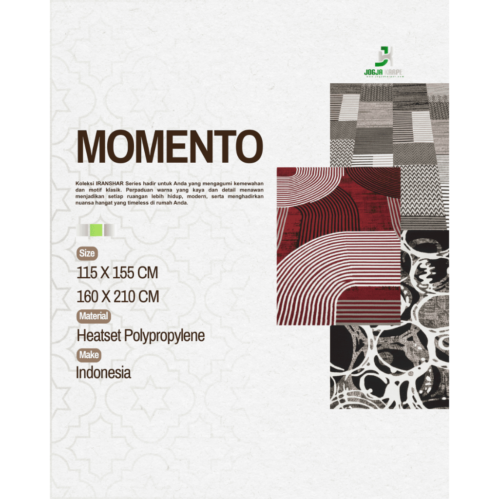 Karpet Permadani Momento 115 X 155 I 160 X 210 DK-JOGJA KARPET