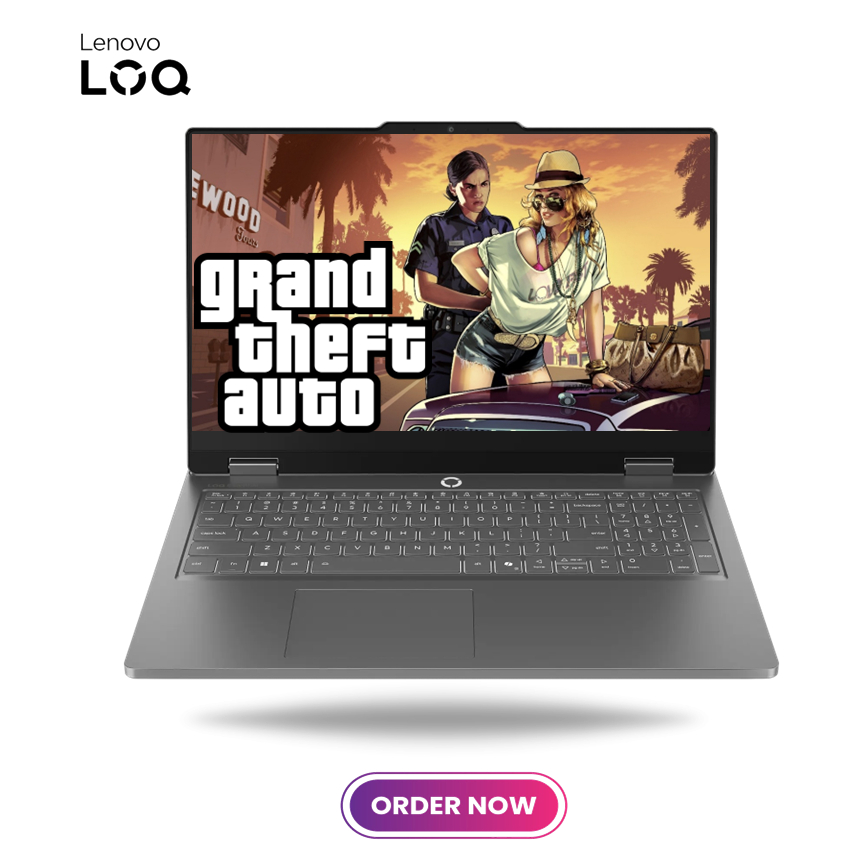 LENOVO LOQ 15IRX11 I5 13450HX RTX5050 8GB - RAM 16GB 512GB W11+OHS 15.6FHD 144HZ 100SRGB -3KID