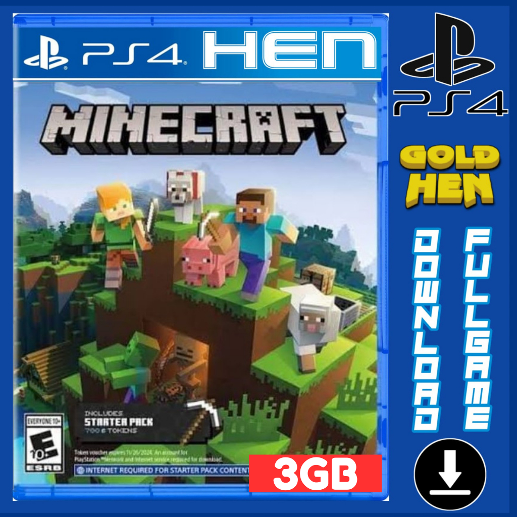 Minecraft PS4 Edition Game PS4 Hen Terbaru