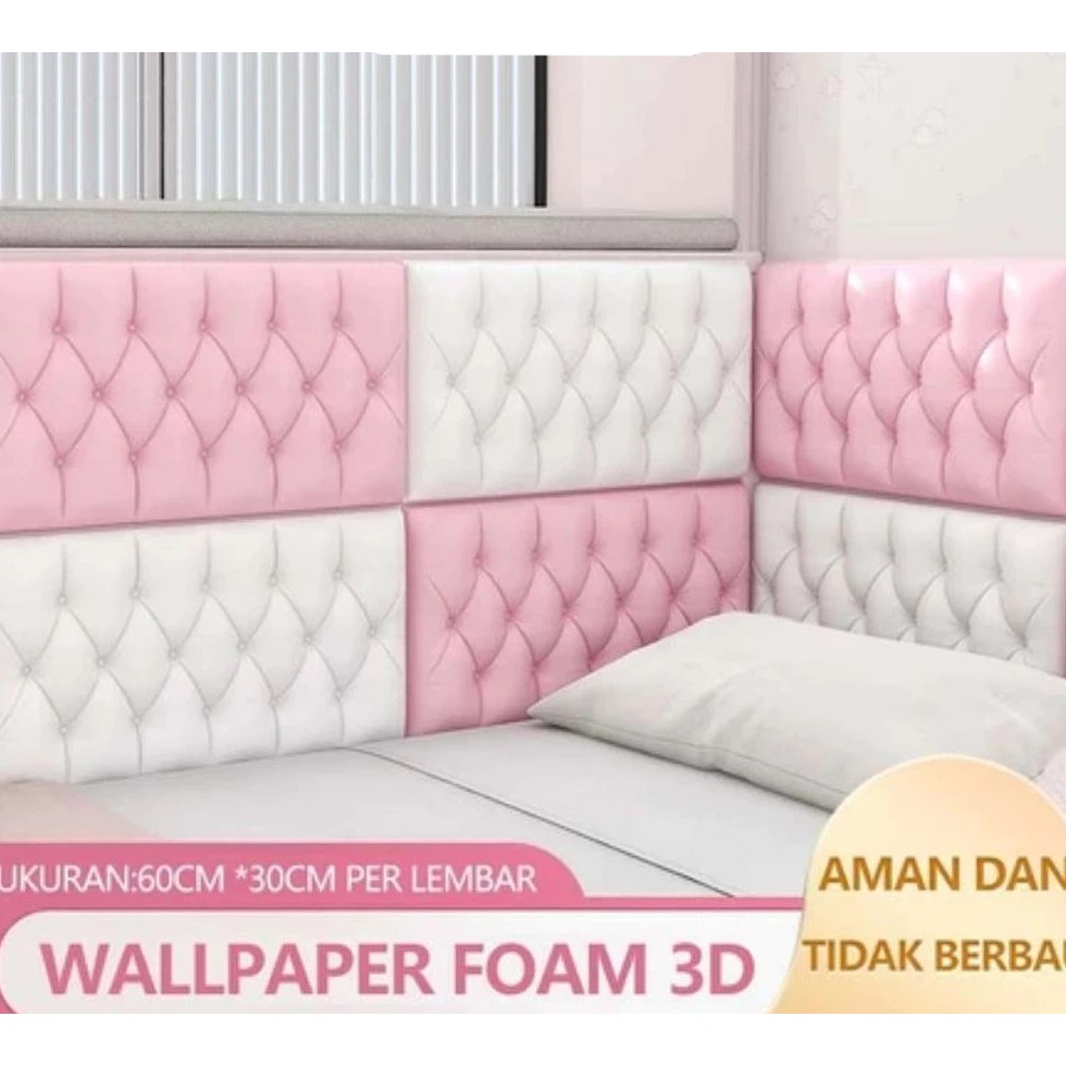 Wallpaper Foam 3D 6mm/12mm Waterproof Sticker