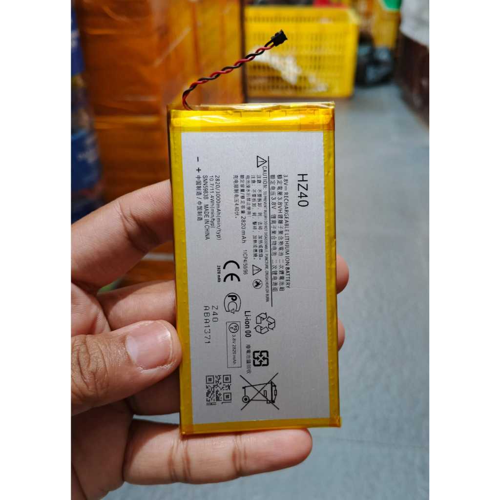 Baterai Moto Z2 Play HZ-40 Batre Z2 Play HZ40 XT1710 M274D 3000mAh