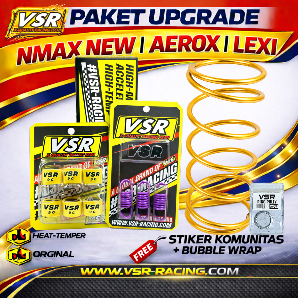 PAKET UPGRADE KIRIAN NMAX NEW ROLLER AEROX PER CVT NMAX OLD UPGRADE CVT LEXI