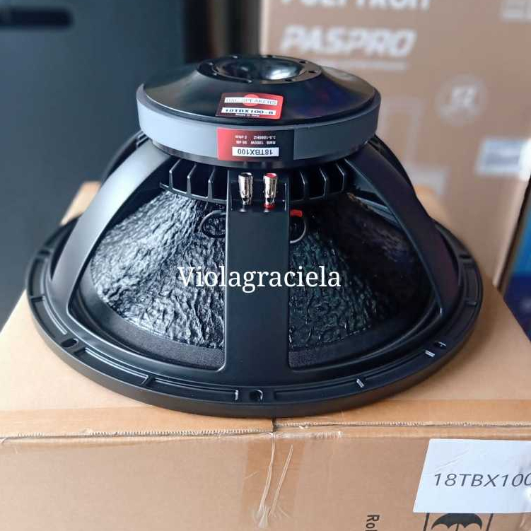 COMPONENT SPEAKER B&C 18TBX100 18INCH ORIGINAL KOMPONEN BNC 18TBX100 SUBWOOFER