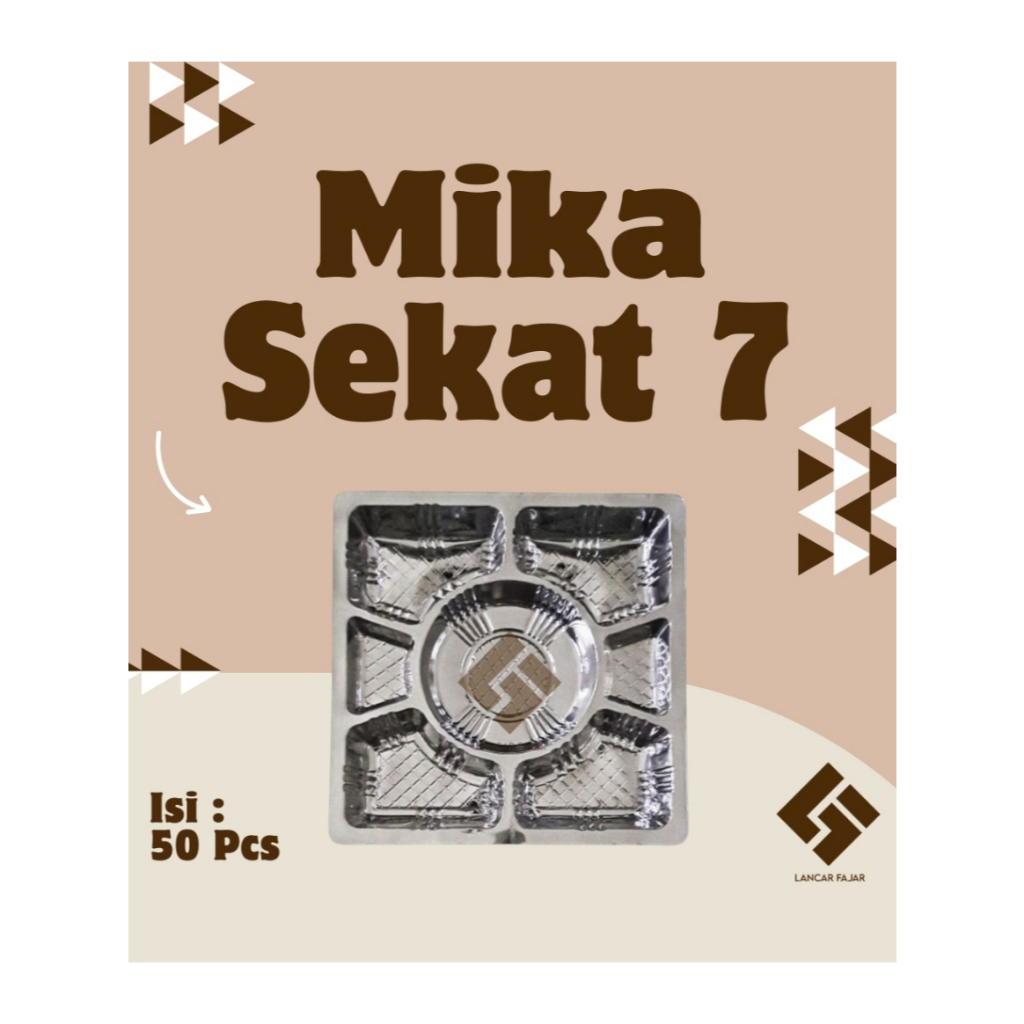 [100 biji] MIKA NASI KATERING 20x20 /MIKA NASI BULAT TENGAH / MIKA NASI SEKAT 7 / MIKA PREMIUM UNTUK