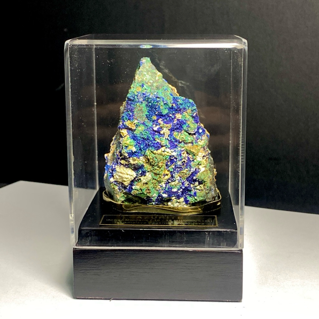 Plakat - Natural Azzurite Malachite - Batu Azurite Malachite - Gems Collection