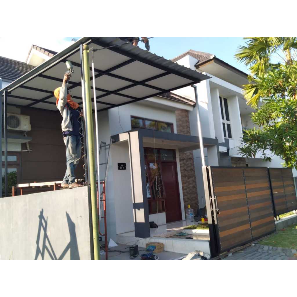 Kanopi Spandek Plafon GRC Sidoarjo Surabaya