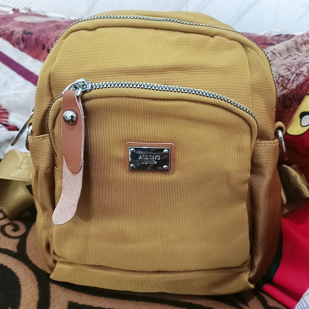 Tas ransel mini by aolong warna kuning