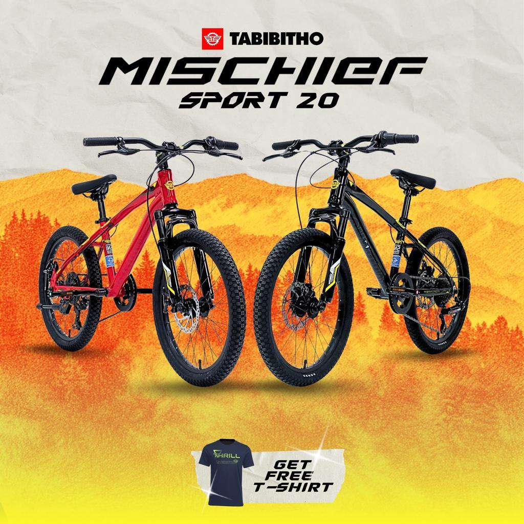 SEPEDA GUNUNG 20 MTB TABIBITHO MISCHIEF SPORT - FRAME ALLOY