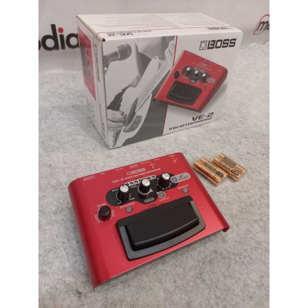 Boss VE 2 Vocal Harmonist Effect Processor, Vocal Effect