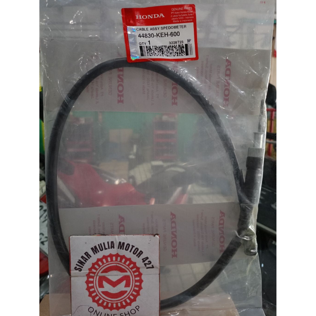 Cable Assy Spedometer Kabel Kilometer Megapro Primus 2008 2009 Ori AHM 44830KEH600