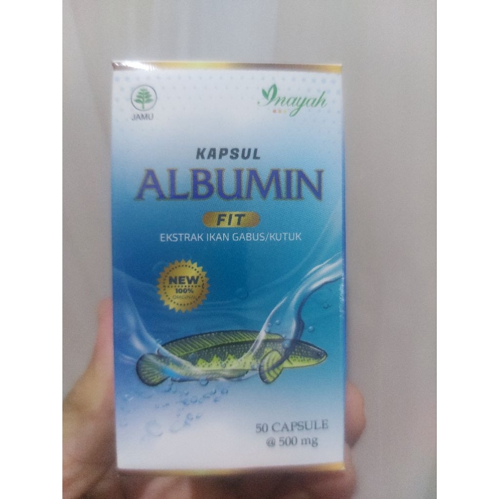 ALBUMIN FIT. EKSTRAK ALBUMIN KUTUK ~IKAN GABUS