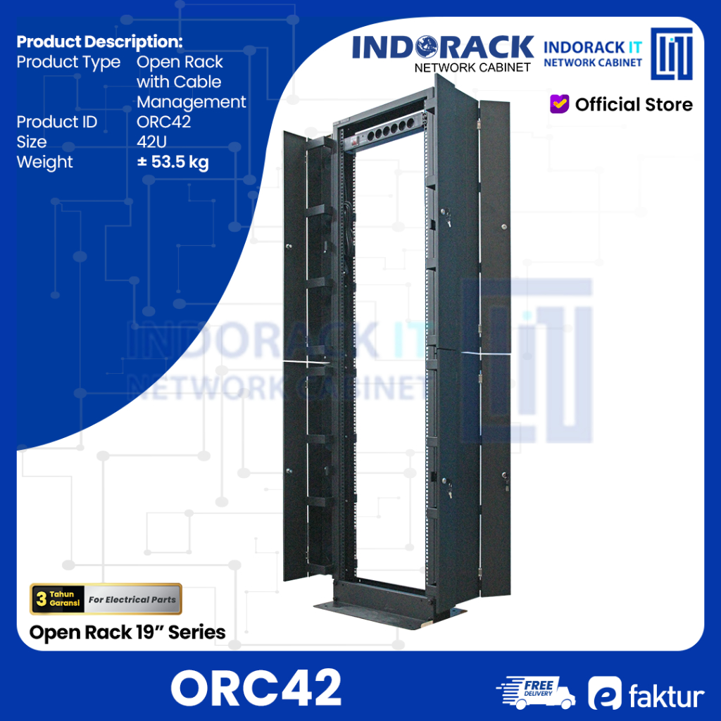Open Rack Cyber INDORACK Rack server 42U - ORC42