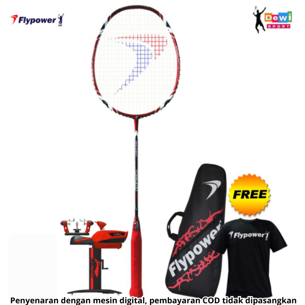 Raket Badminton FLYPOWER TORNADO 800