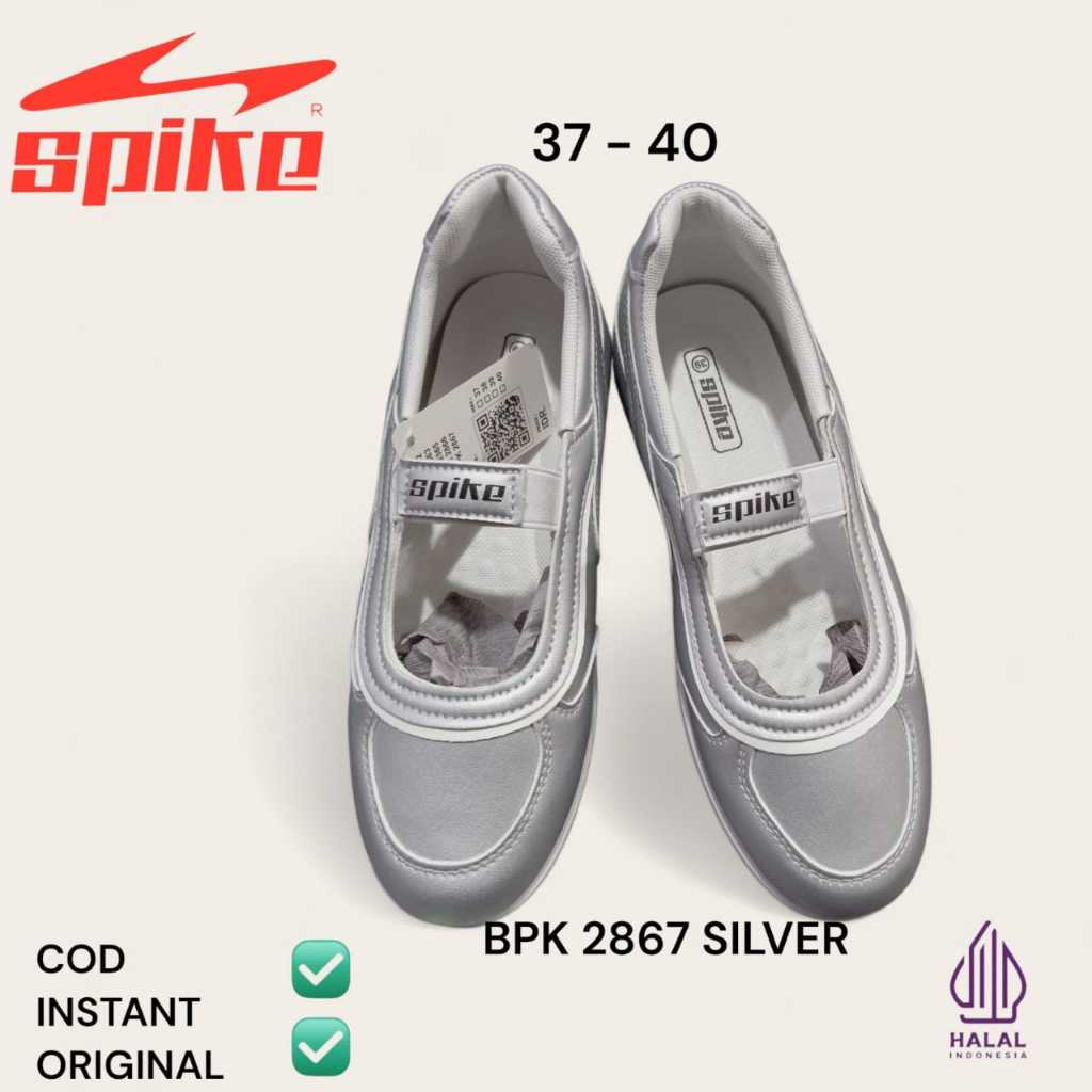 Sepatu Spike Flat Wanita Dewasa Sporty model Kekinian