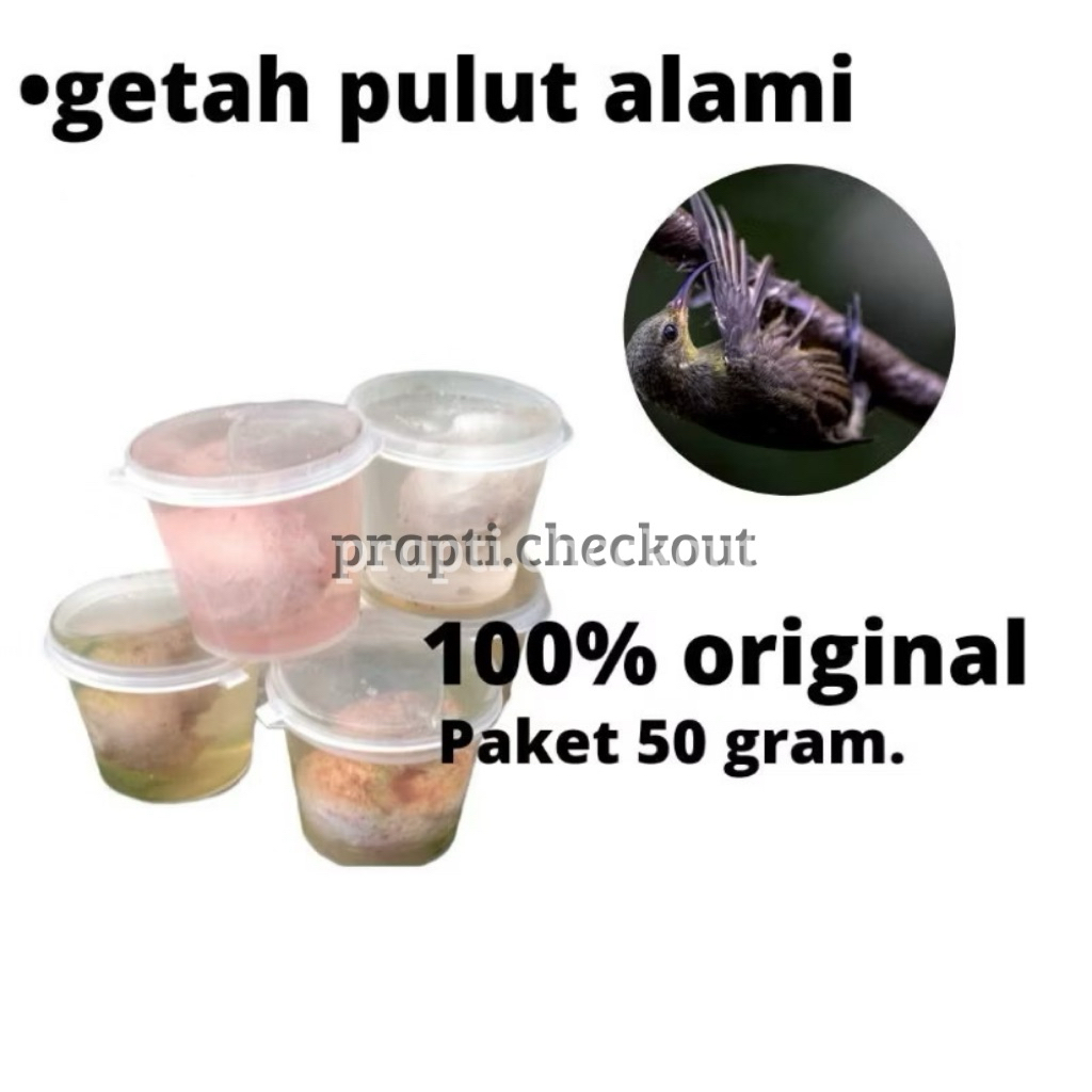 Pulut Burung Jebakan Pikat Getah Karet kemasan