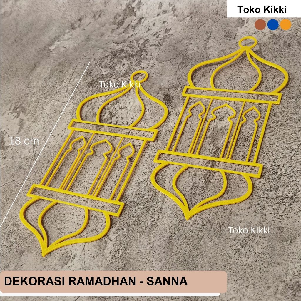 Dekorasi Ramadhan Elegan untuk Rumah dan Meja, Miniatur Lampu, Hiasan Islami, Cantik & Estetik, Memb