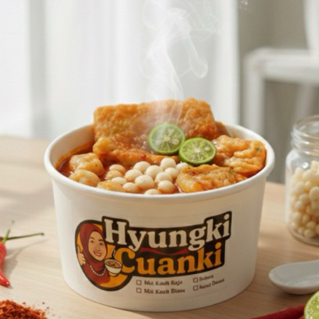 Hyungki Cuanki Instan -  Cuanki Pilus Sukro Gurih Pedas Praktis Tinggal Seduh