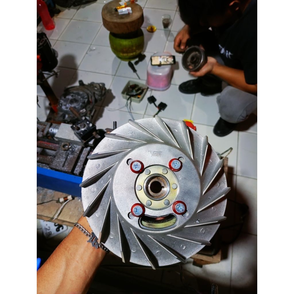 pengapian/ magnet set RX king pnp vespa as besar px Excel exclusive super sprint