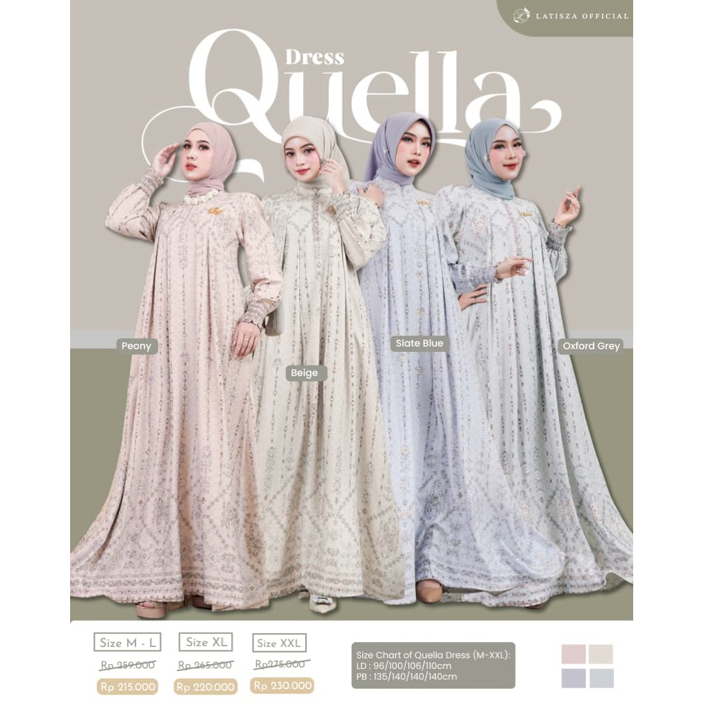 Gamis Quella By Latisza