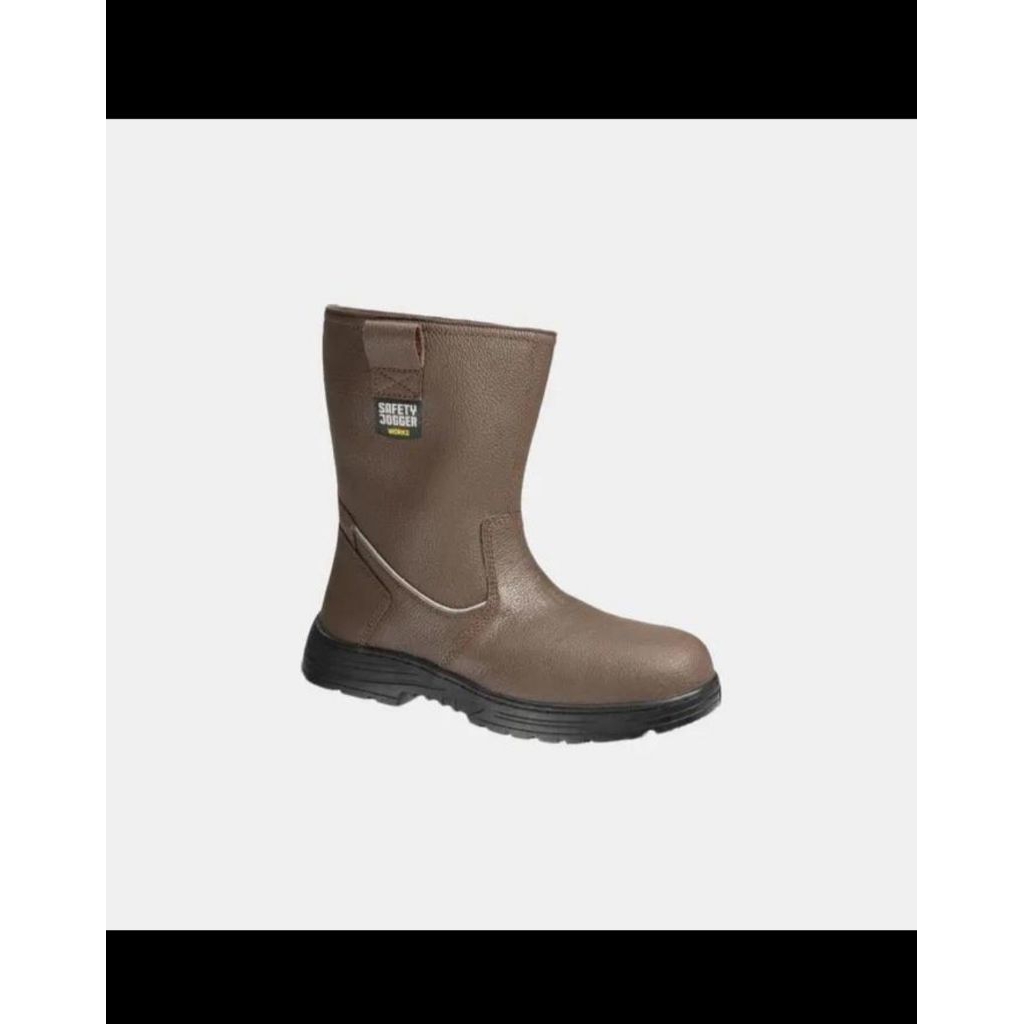 Safety Jogger Canyon S3 Kulit Coklat Dengan sole Karet Dan Steel Toecap - Baja Sepatu Safety Jogger 