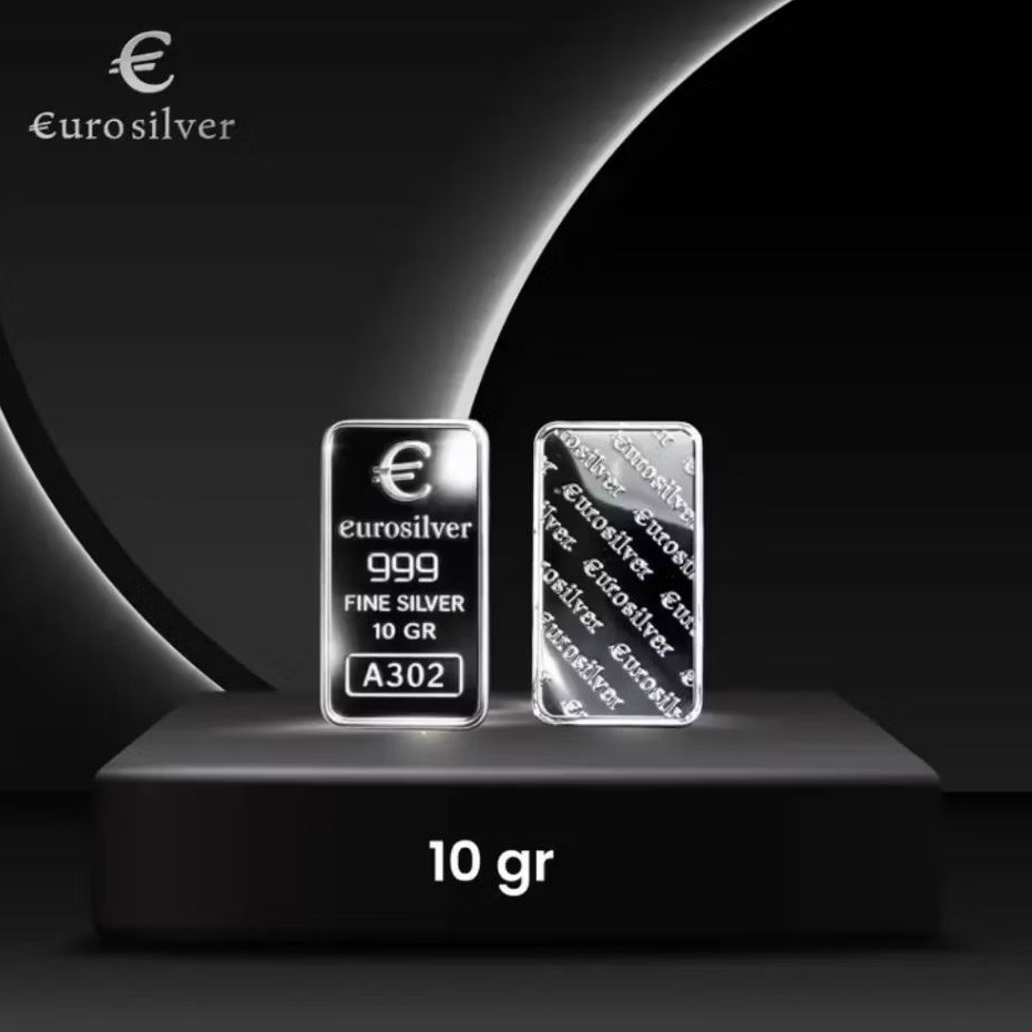 Perak Eurosilver Logam Mulia 10 Gr (Ready)