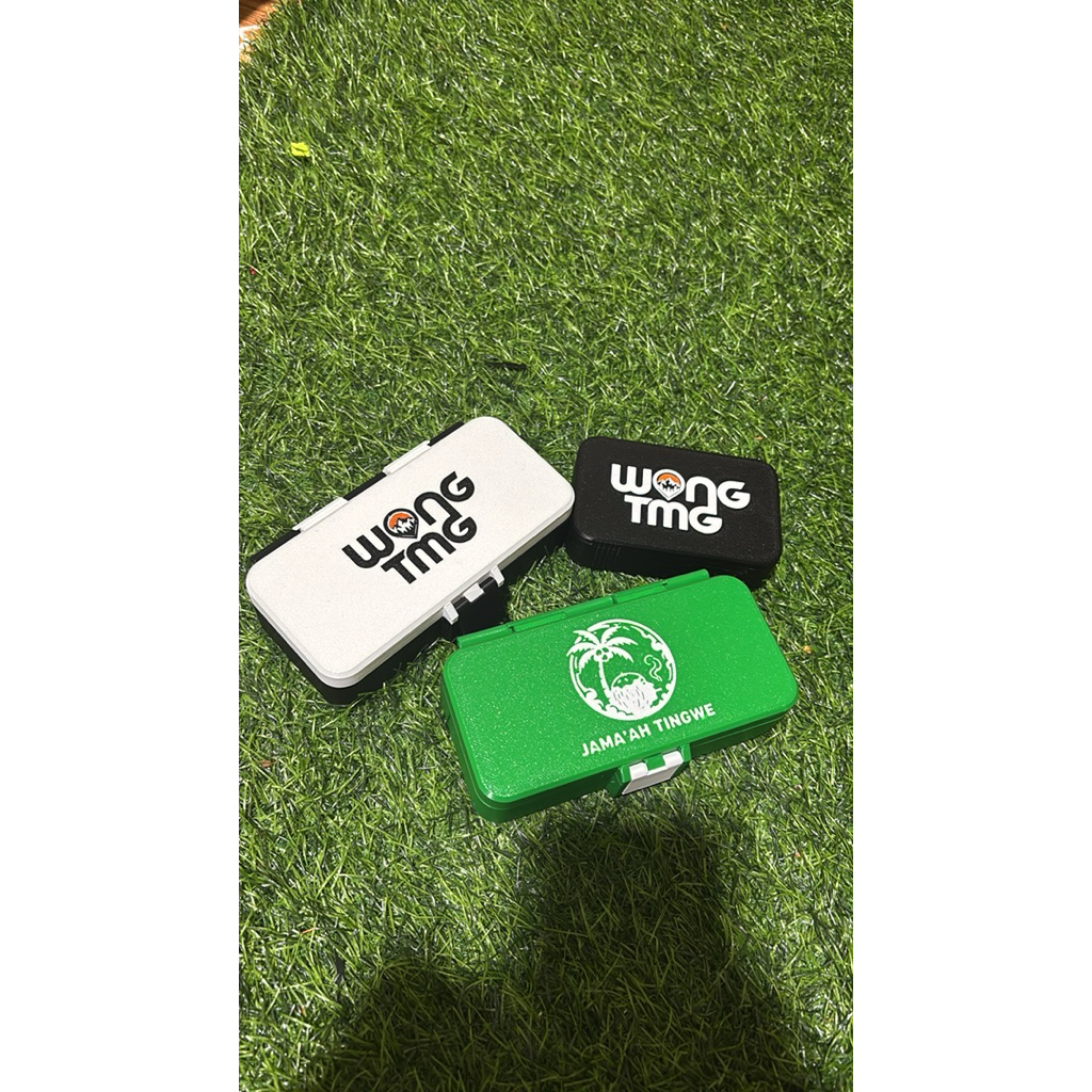 Slepen Kotak Penyimpanan Lintingan Dengan Tempat Cengkeh Tertutup