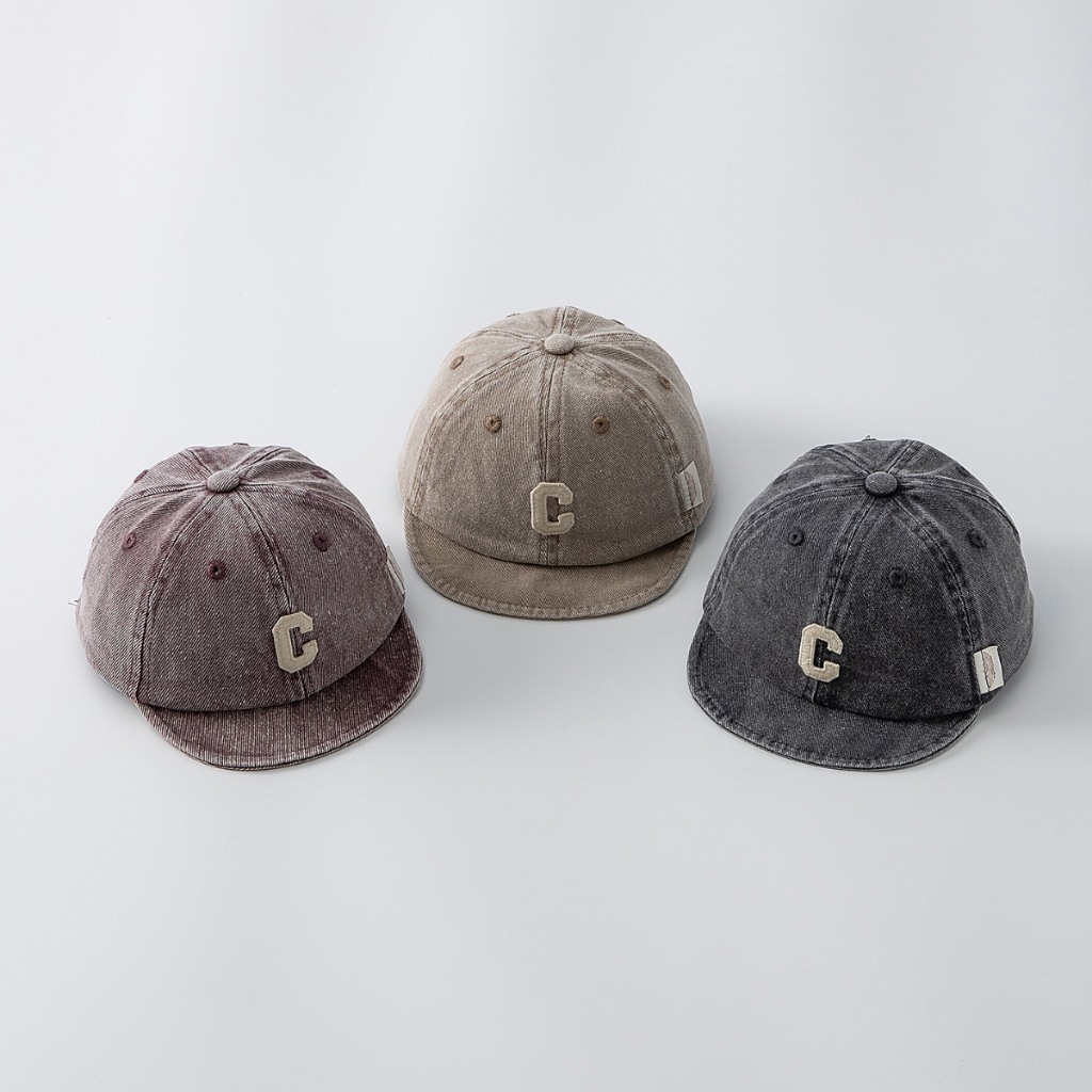 Topi Anak Laki Laki Premium Topi Baseball Short Tongue Anak Cowok Jeans C