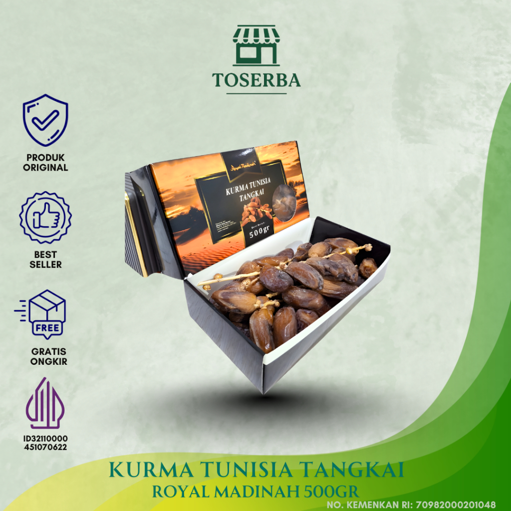 Kurma Tunisia Tangkai Royal Madinah