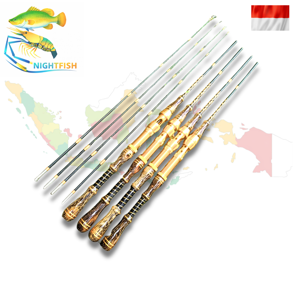 joran pancing ikan 165 cm dengan stik fiber