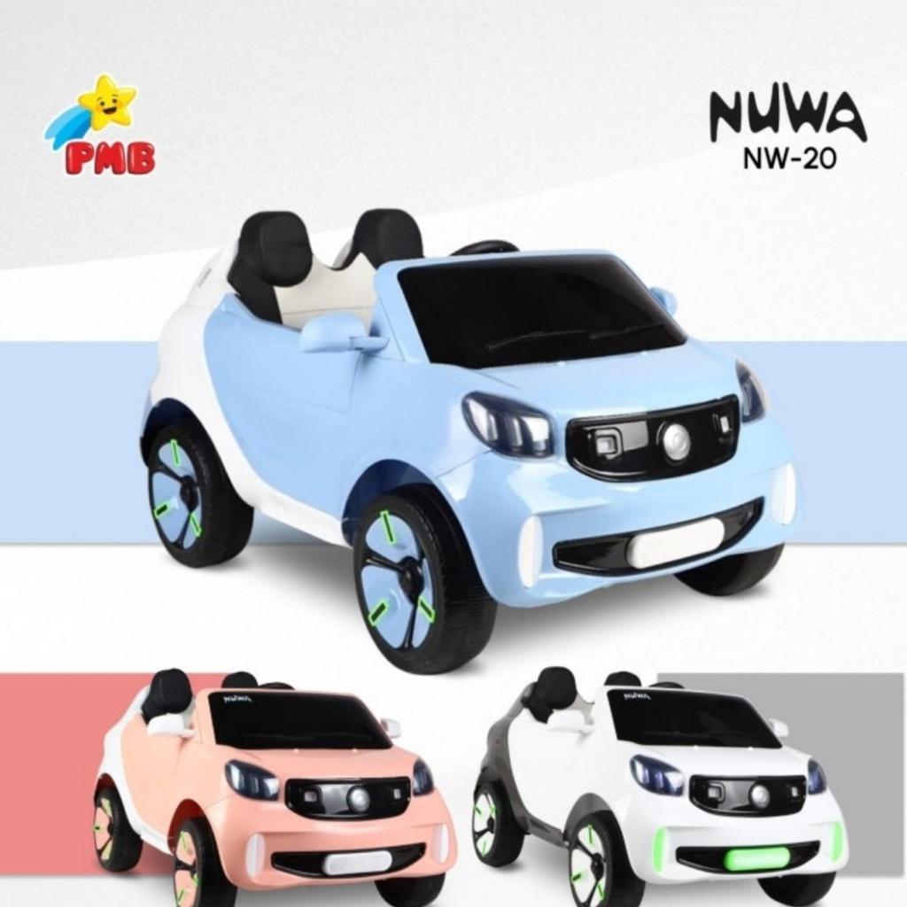 MOBIL AKI BAN KARET PMB NUWA NW-20 MOBILAN MAINAN ANAK REMOT NUWA NW20