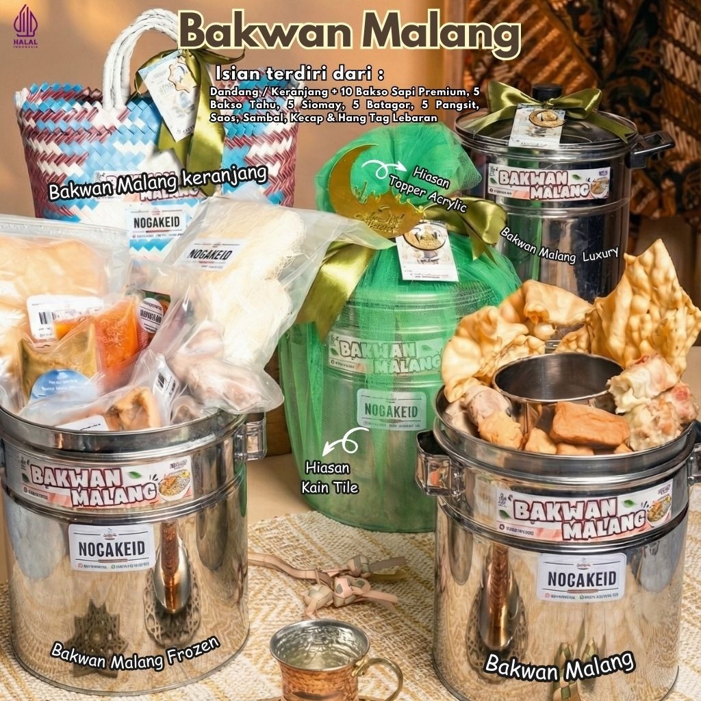 hampers bakwan malang edisi ramadhan/ bakwan malang dandang/ bakwan malang keranjang/ bakwan malang 