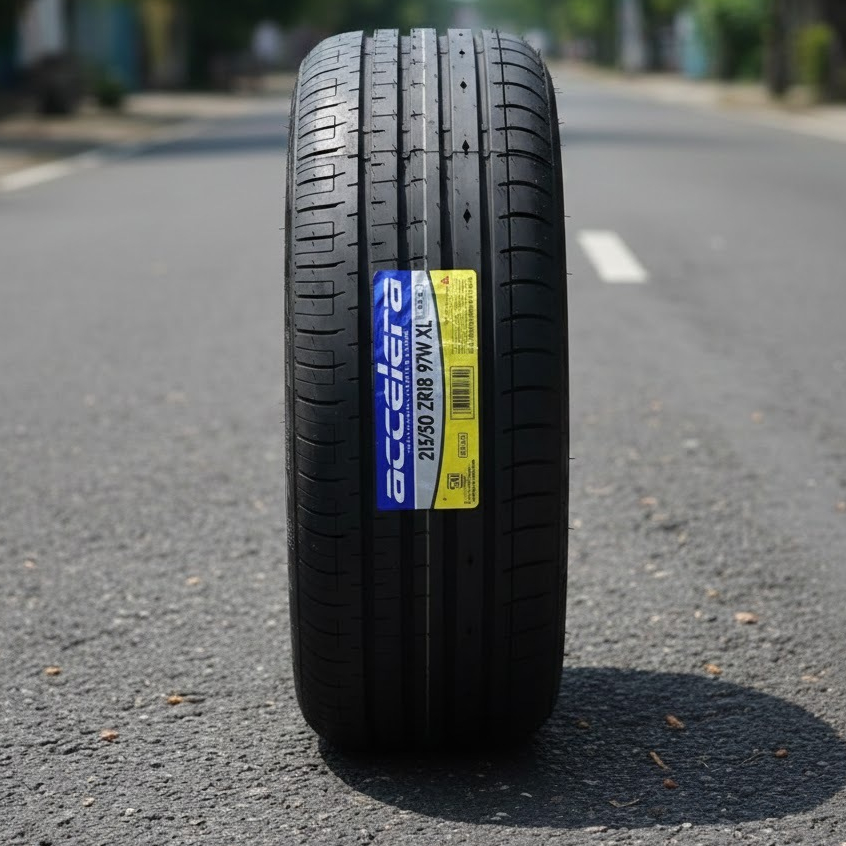 Ban Mobil Ukuran 215 50 Ring 18 Merk Accelera PHI-R Cocok Untuk Harian Ban Shoft Compound