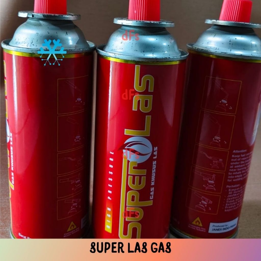 SUPER LAS Gas Kompor AC Untuk Las AC 230G Tahan Lama Praktis