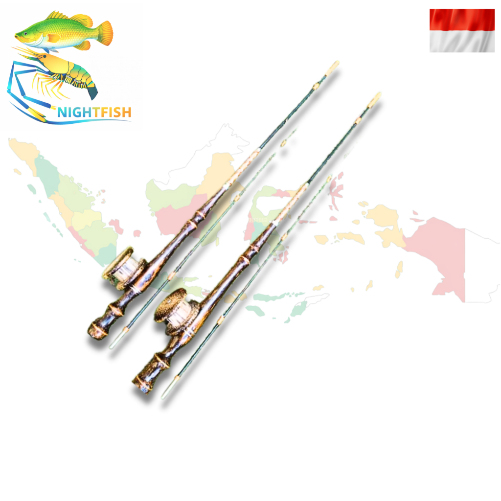 pancing udang model yoyo gagang kayu nibung