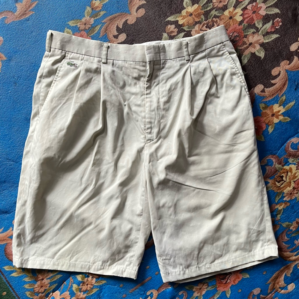 celana pendek lacoste second original