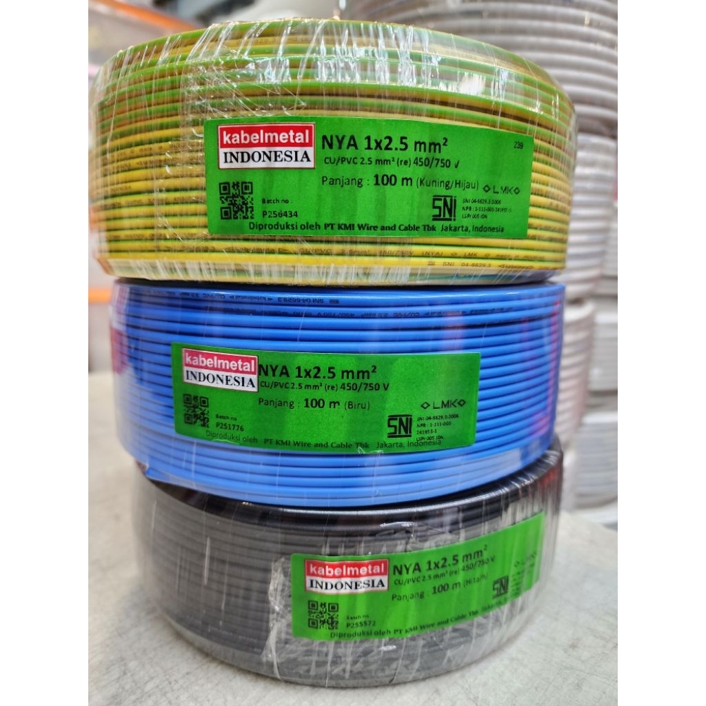 KABEL NYA 2.5MM @100 METER